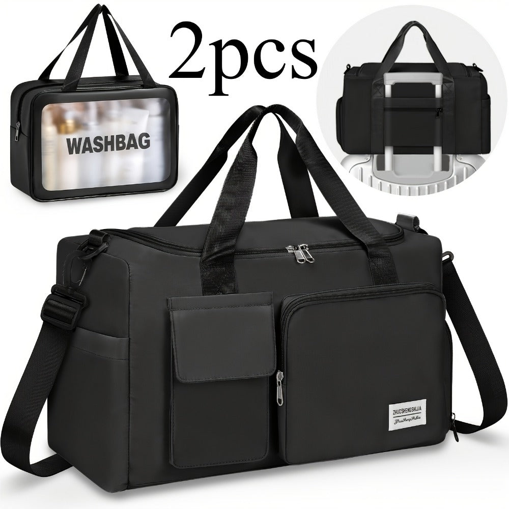 Gym Duffel Bag – 2PCS, Large Capacity, Lightweight, for Travel – detail view 7