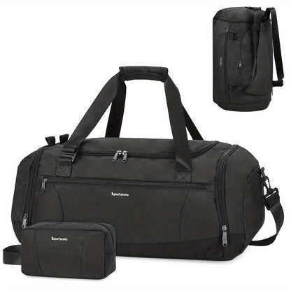 Gym Duffel Bag – 43L, 48L, Large Capacity, for Travel – front view - product view 24