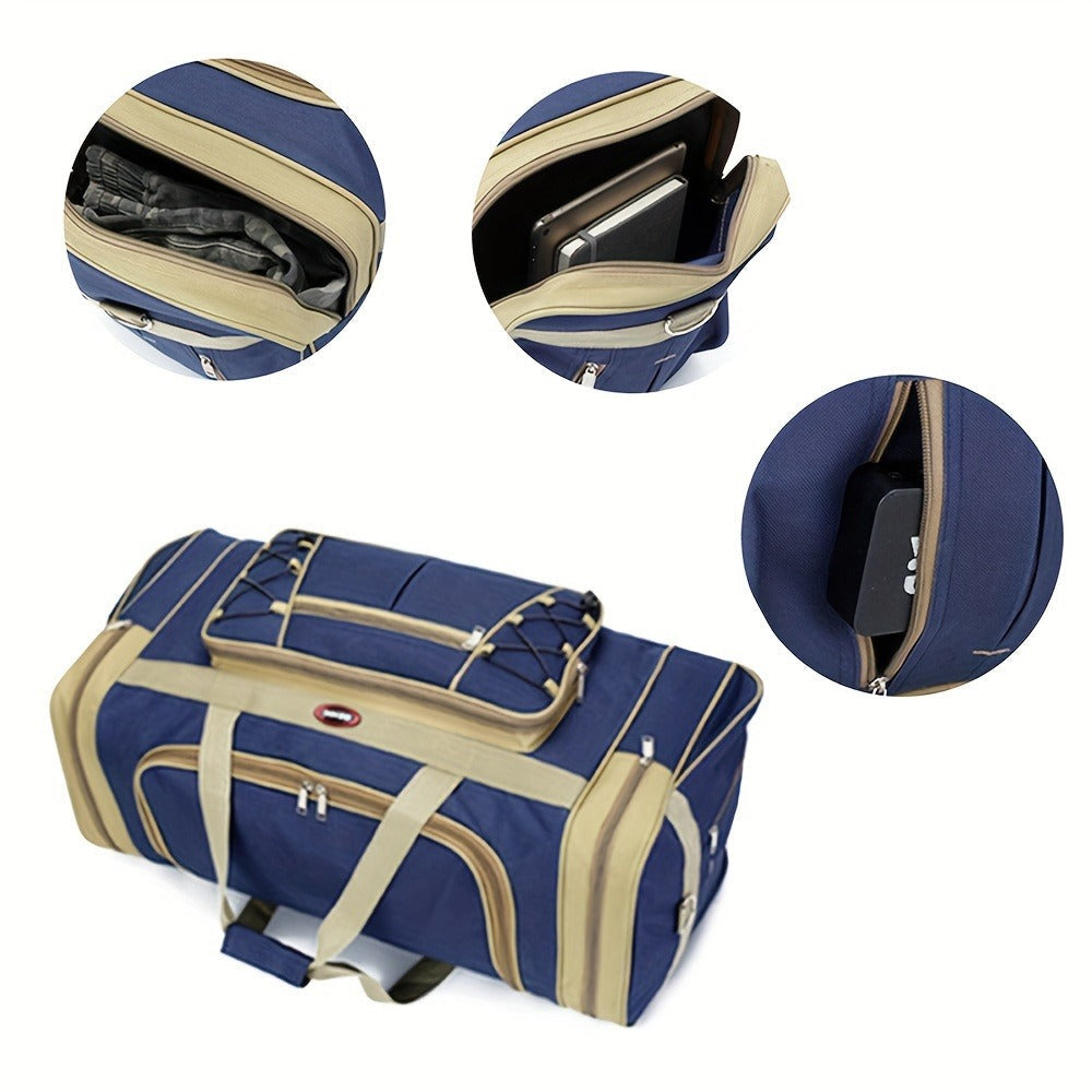 Gym Duffel Bag – 72L, Polyester, Foldable, Lightweight – detail view 10