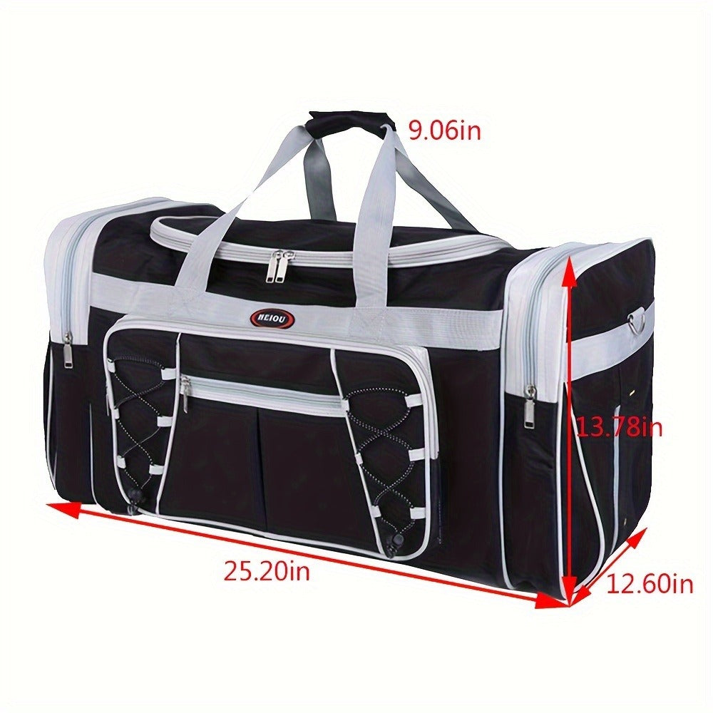 Gym Duffel Bag – 72L, Polyester, Foldable, Lightweight – detail view 4