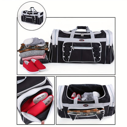 Gym Duffel Bag – 72L, Polyester, Foldable, Lightweight – detail view 6