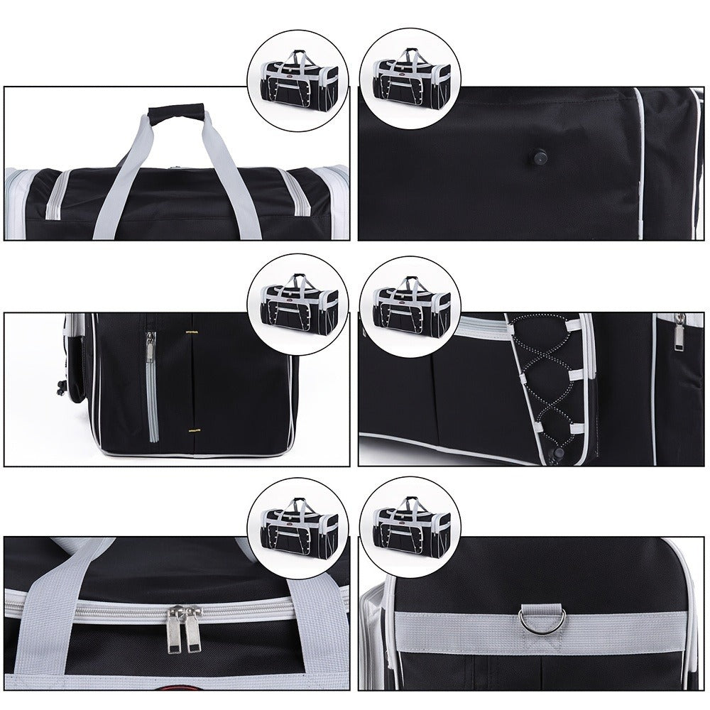 Gym Duffel Bag – 72L, Polyester, Foldable, Lightweight – detail view 9