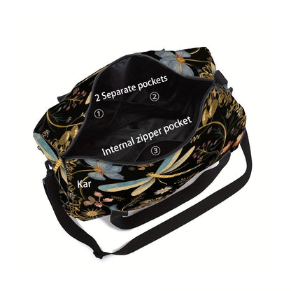Gym Duffel Bag – Polyester, Large Capacity, Adjustable Strap, for Travel – detail view 6