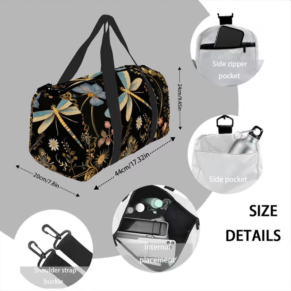 Gym Duffel Bag – Polyester, Large Capacity, Adjustable Strap, for Travel – detail view 9