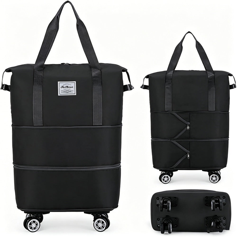 Gym Duffel Bag – Expandable, Spinner Wheels, for Travel – detail view 5