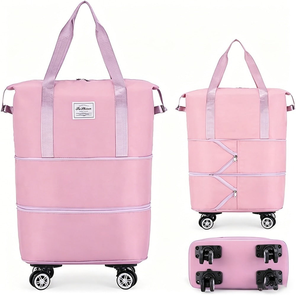 Gym Duffel Bag – Expandable, Spinner Wheels, for Travel – detail view 7