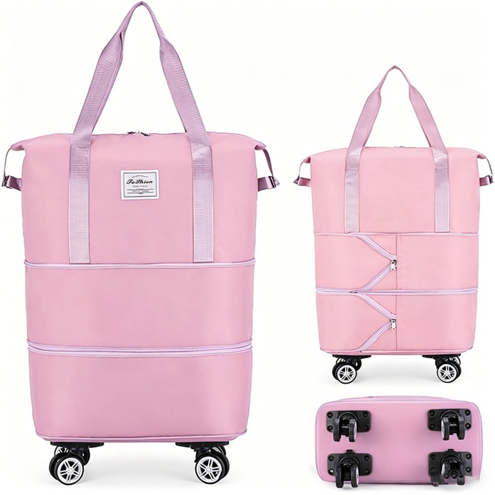 Gym Duffel Bag – Expandable, Spinner Wheels, for Travel – alternate view