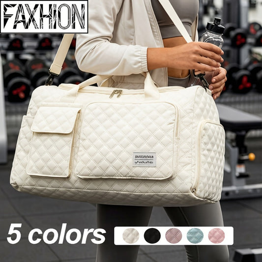 Gym Duffel Bag – Large Capacity, Lightweight, for Travel – front view