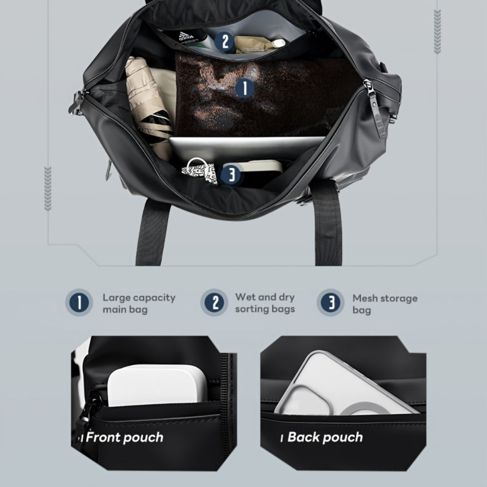Gym Duffel Bag – Large Capacity, for Travel – detail view 19