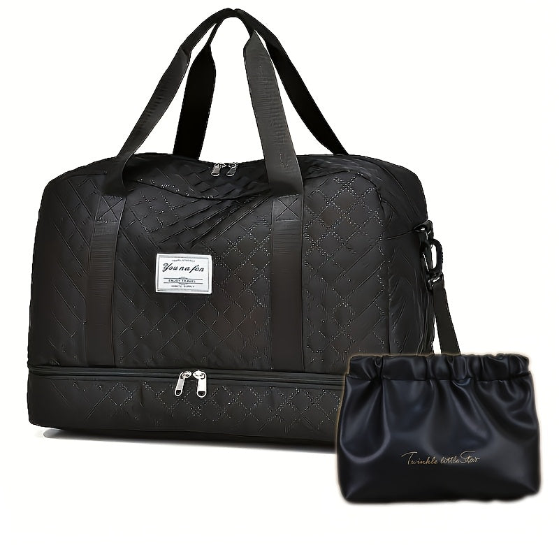 Gym Duffel Bag – Large Capacity, for Travel – front view - product view 17