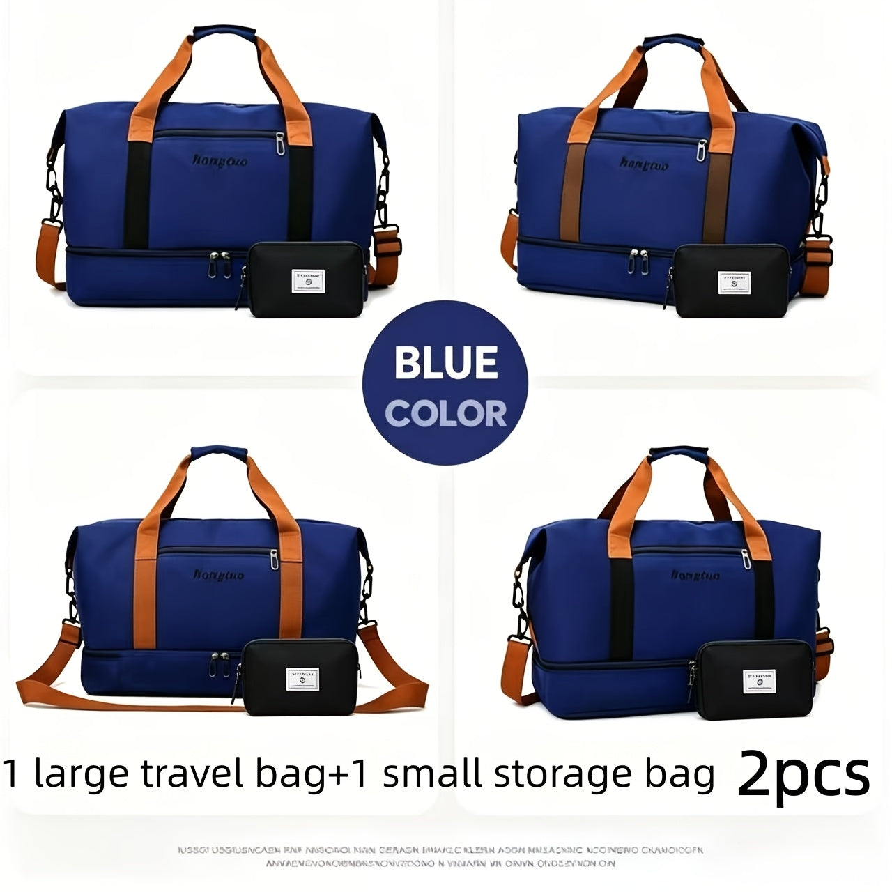 Gym Duffel Bag – Nylon, Large Capacity, Anti-Theft, for Travel – detail view 17