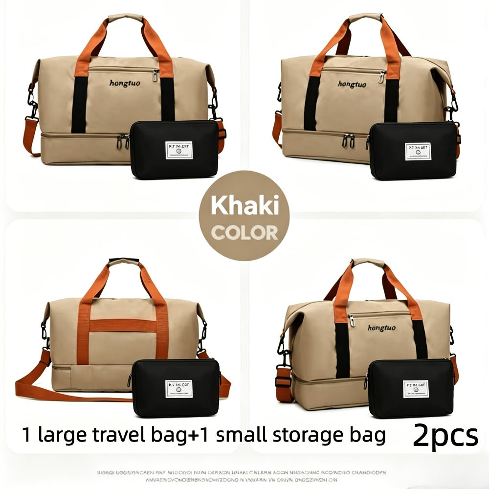 Gym Duffel Bag – Nylon, Large Capacity, Anti-Theft, for Travel – detail view 3