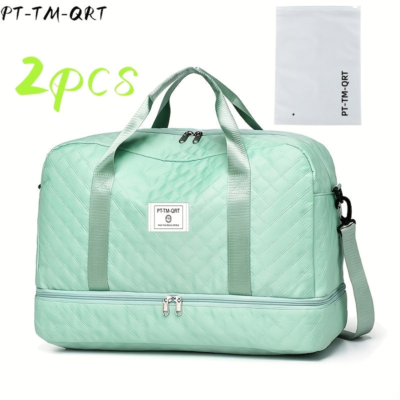 Gym Duffel Bag – 15 Colors, Nylon, Large Capacity, for Travel – detail view 9
