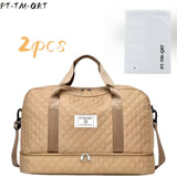 2pcs Khaki Color