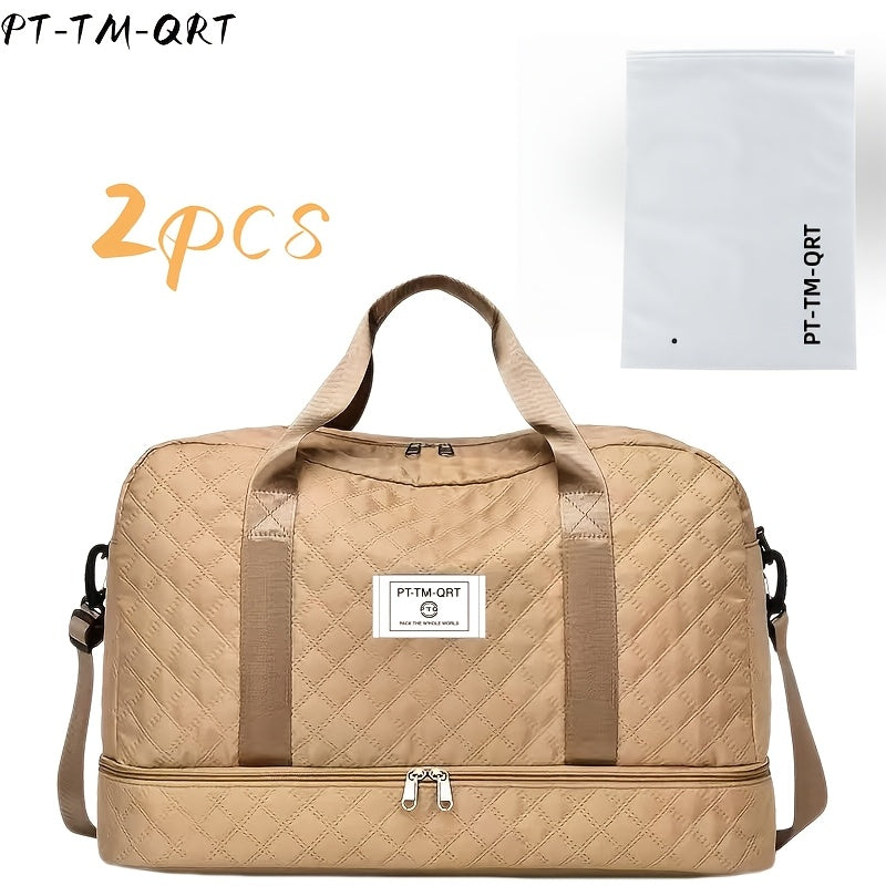 Gym Duffel Bag – 15 Colors, Nylon, Large Capacity, for Travel – detail view 6
