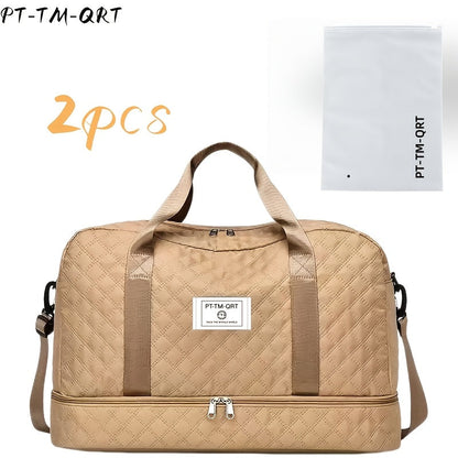 Gym Duffel Bag – 15 Colors, Nylon, Large Capacity, for Travel – detail view 6