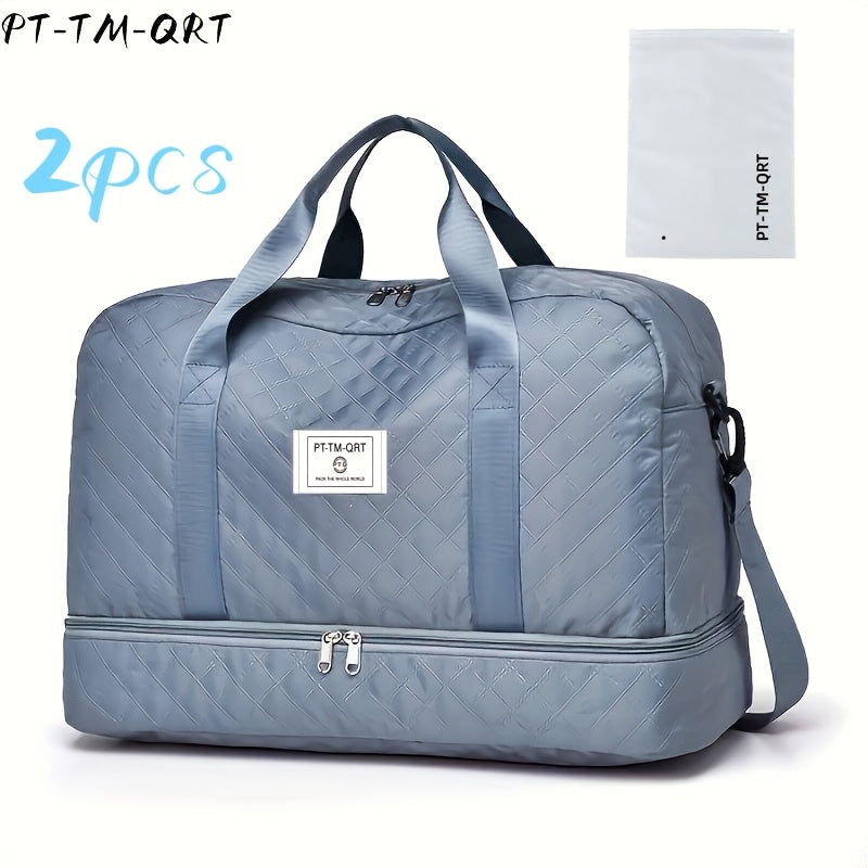 Gym Duffel Bag – 15 Colors, Nylon, Large Capacity, for Travel – detail view 10