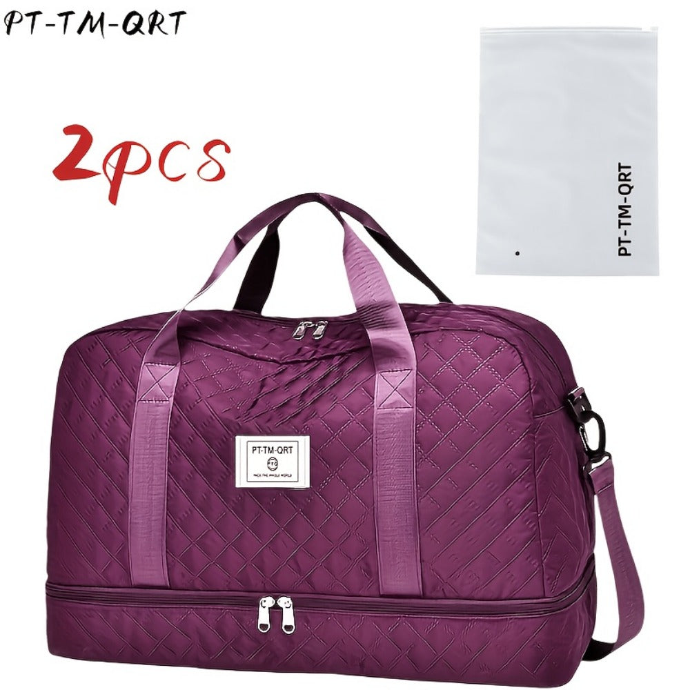 Gym Duffel Bag – 15 Colors, Nylon, Large Capacity, for Travel – detail view 23