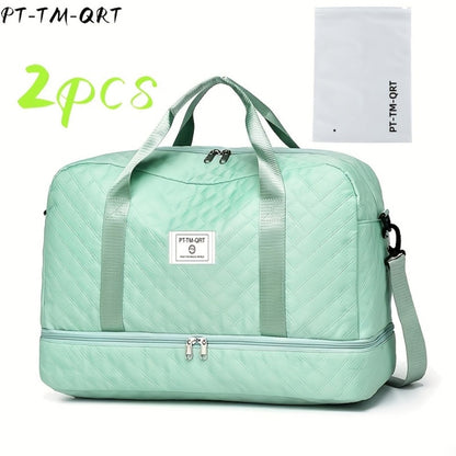 Gym Duffel Bag – 15 Colors, Nylon, Large Capacity, for Travel – detail view 27