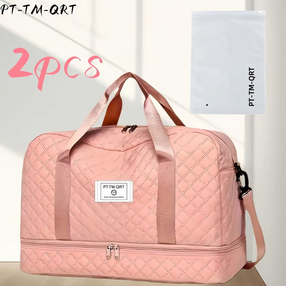 Gym Duffel Bag – 15 Colors, Nylon, Large Capacity, for Travel – detail view 29