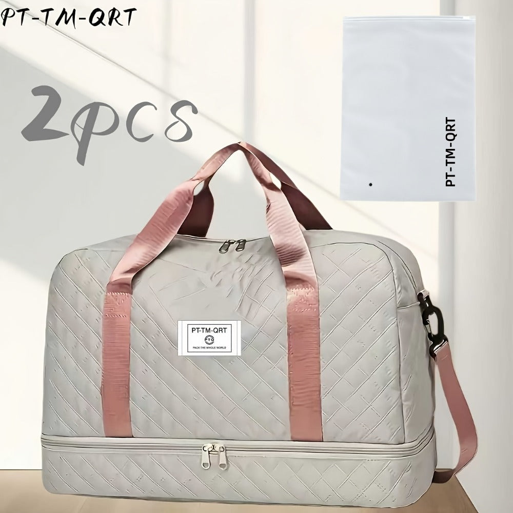 Gym Duffel Bag – 15 Colors, Nylon, Large Capacity, for Travel – detail view 33