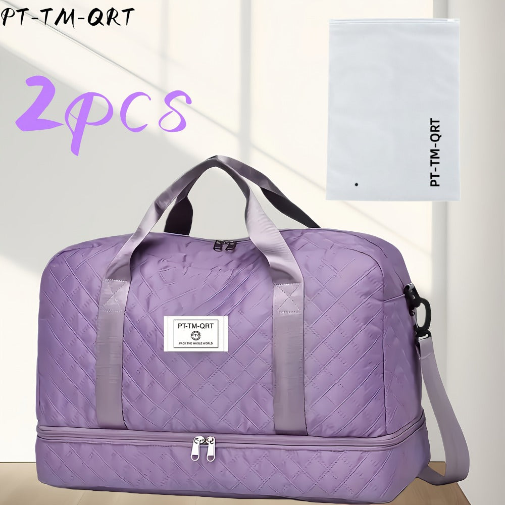 Gym Duffel Bag – 15 Colors, Nylon, Large Capacity, for Travel – detail view 35