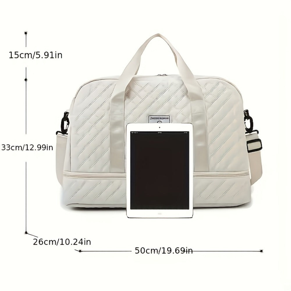 Gym Duffel Bag – 15 Colors, Nylon, Large Capacity, for Travel – detail view 16