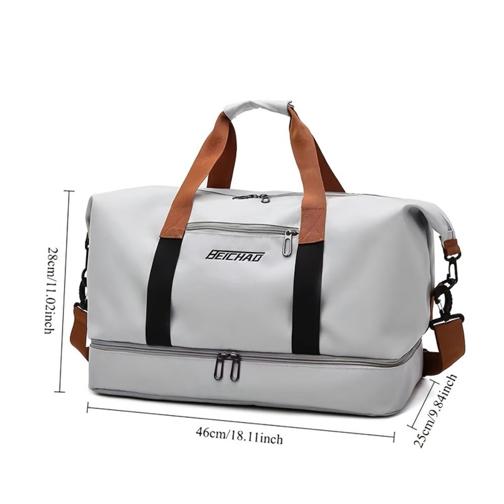 Gym Duffel Bag – 5 Colors, Nylon, Lightweight, for Travel – detail view 6