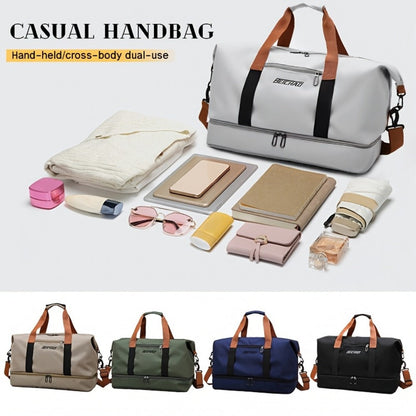 Gym Duffel Bag – 5 Colors, Nylon, Lightweight, for Travel – detail view 4