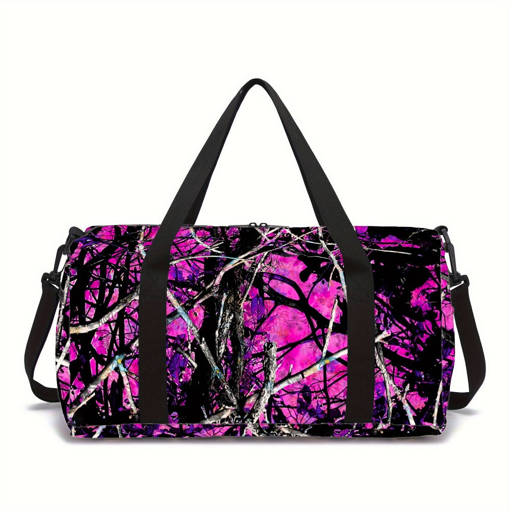 Gym Duffel Bag – Polyester, Adjustable Strap, for Travel – detail view 12