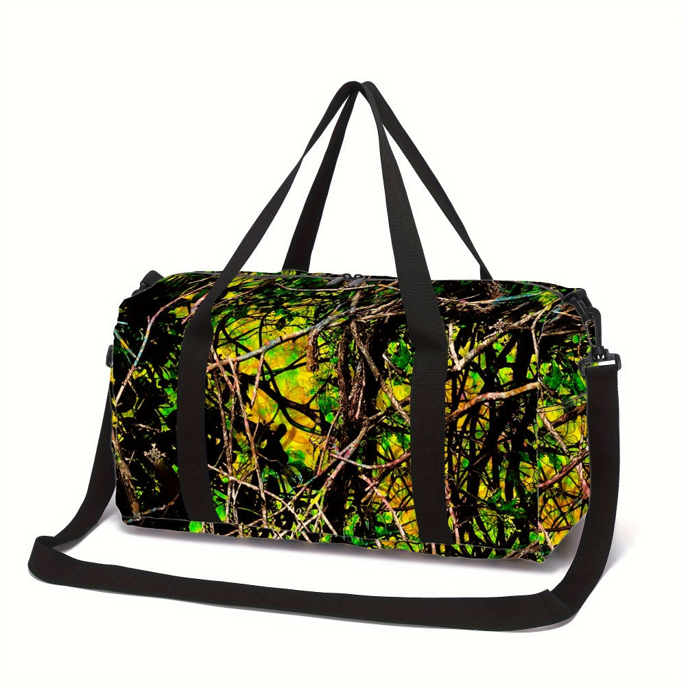 Gym Duffel Bag – Polyester, Adjustable Strap, for Travel – detail view 14