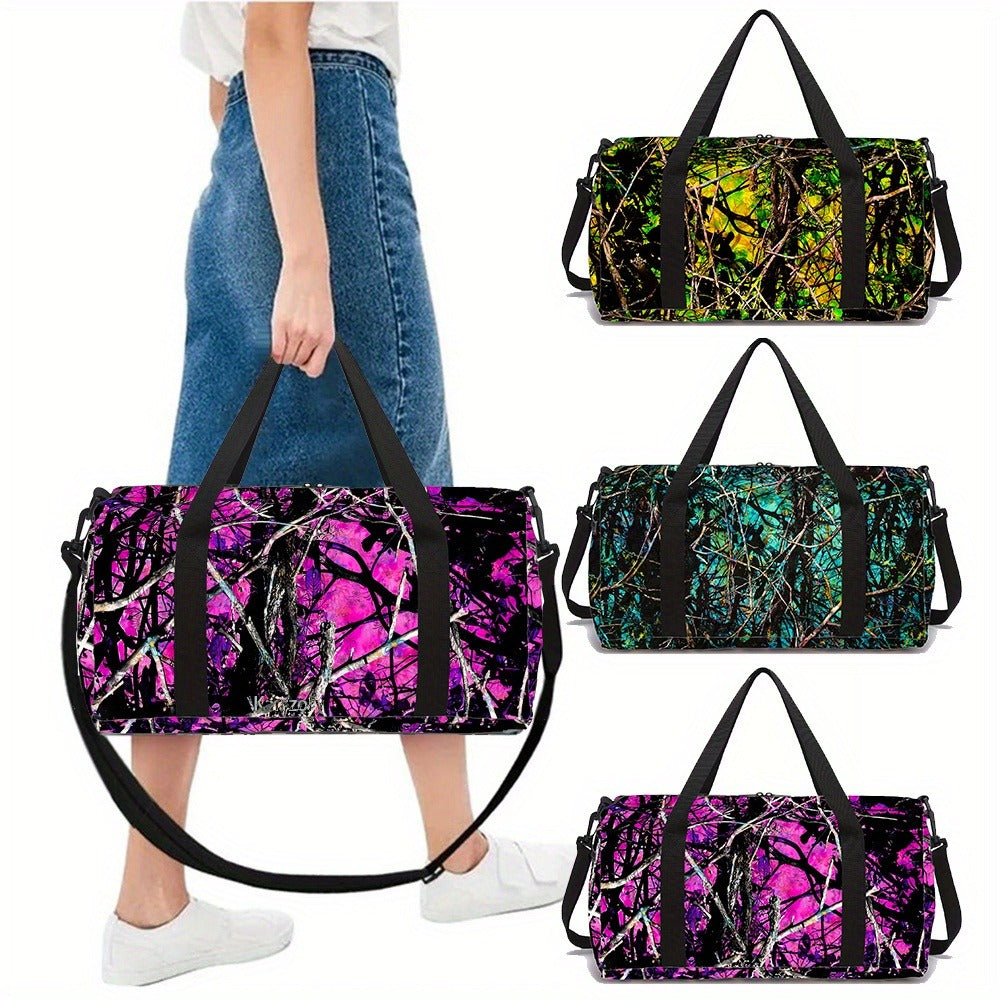Gym Duffel Bag – Polyester, Adjustable Strap, for Travel – detail view 5