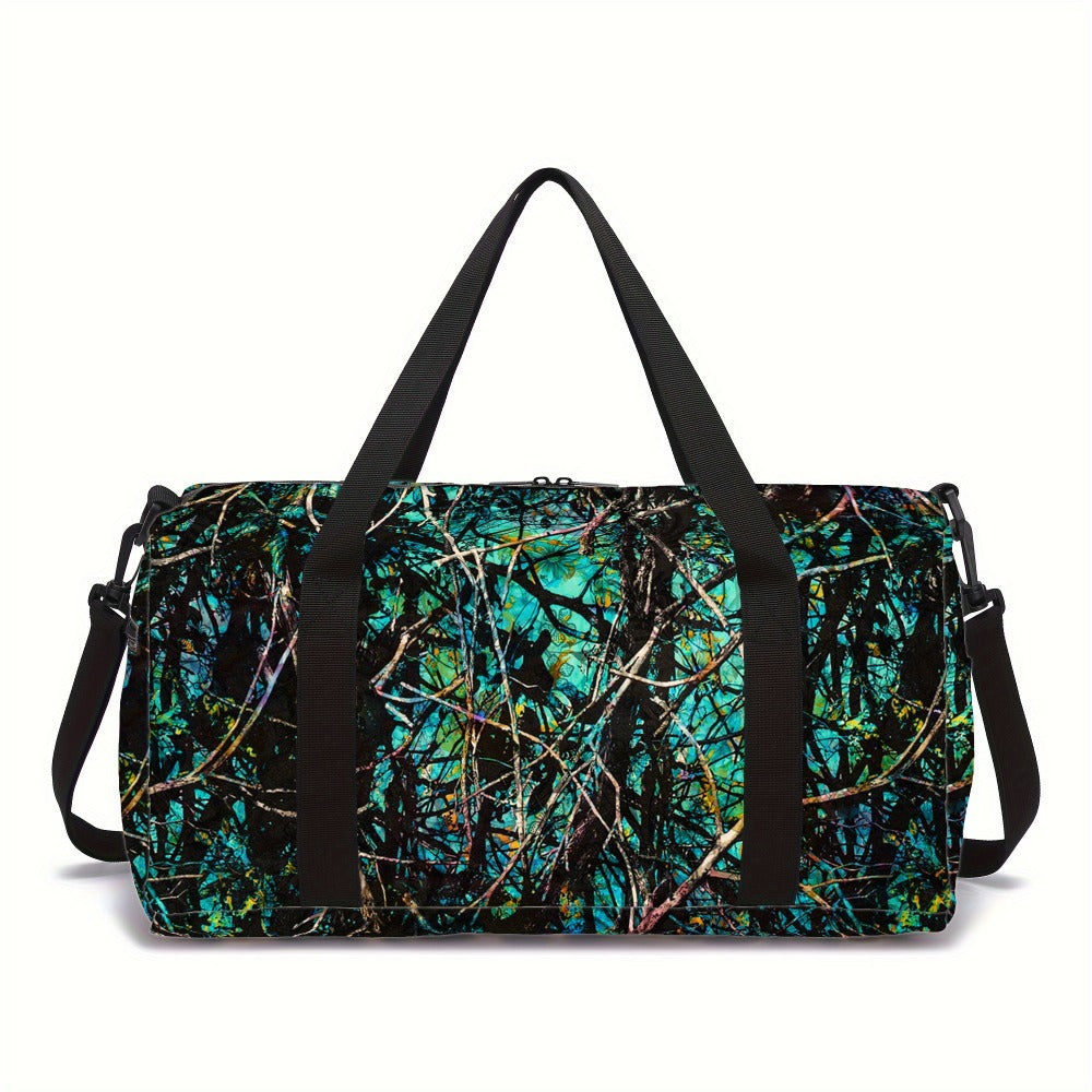 Gym Duffel Bag – Polyester, Adjustable Strap, for Travel – detail view 6