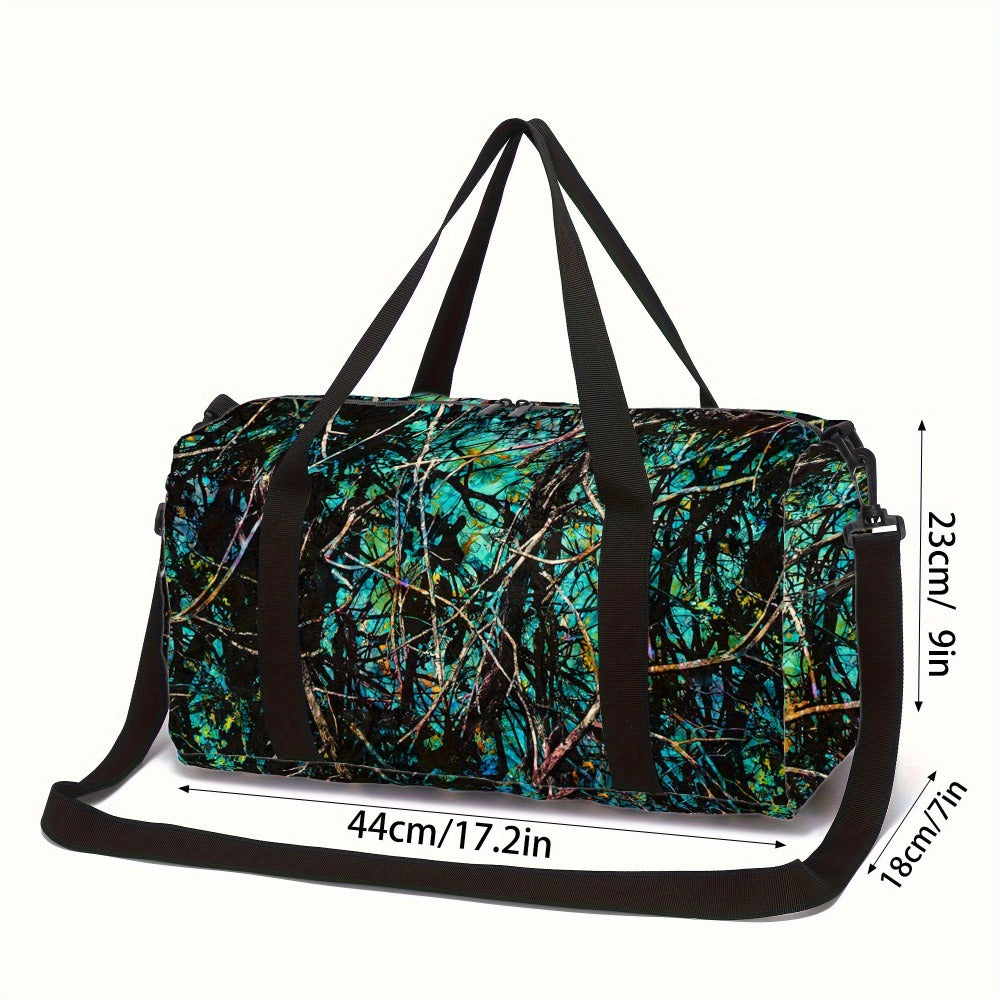 Gym Duffel Bag – Polyester, Adjustable Strap, for Travel – detail view 7