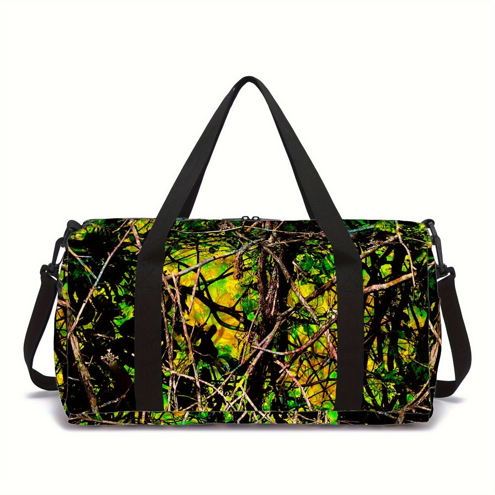 Gym Duffel Bag – Polyester, Adjustable Strap, for Travel – detail view 8