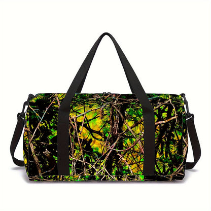 Gym Duffel Bag – Polyester, Adjustable Strap, for Travel – detail view 8
