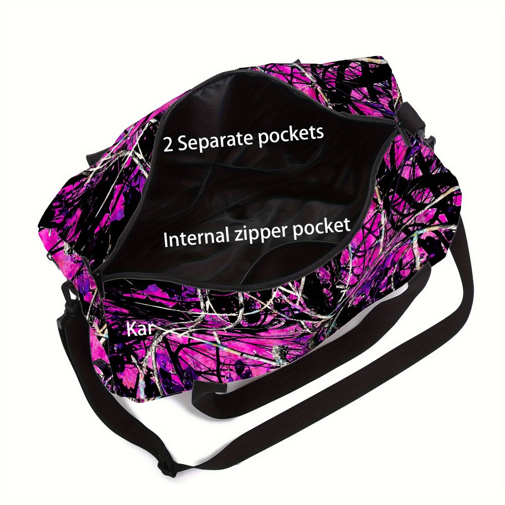 Gym Duffel Bag – Polyester, Adjustable Strap, for Travel – detail view 10