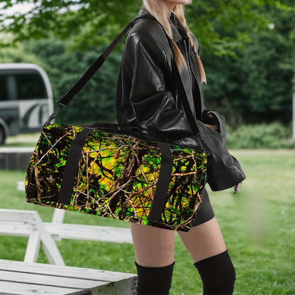 Gym Duffel Bag – Polyester, Adjustable Strap, for Travel – front view