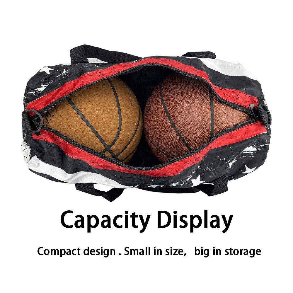 Gym Duffel Bag – Polyester, Large Capacity, for Travel – detail view 3