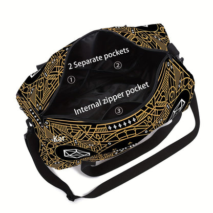 Gym Duffel Bag – Polyester, Large Capacity, for Travel – detail view 5