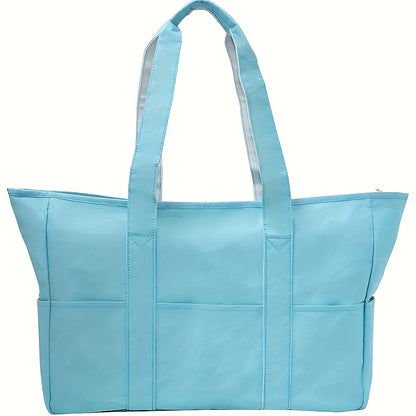 Gym Duffel Bag – for Travel, Sandproof Beach Large Zipper Pool – detail view 4