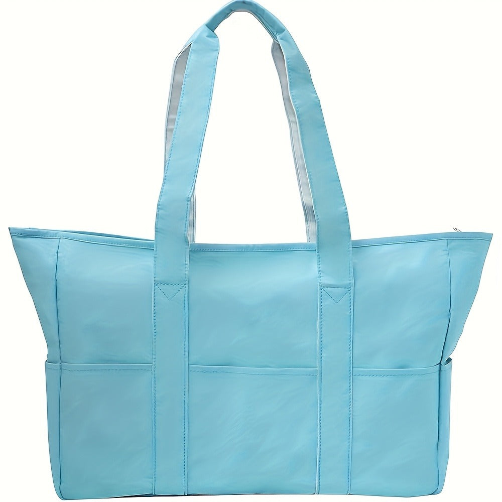 Gym Duffel Bag – for Travel, Sandproof Beach Large Zipper Pool – detail view 20