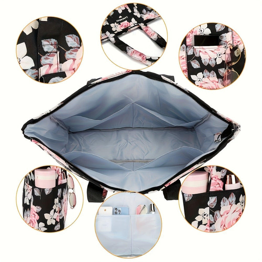 Gym Duffel Bag – for Travel, Sandproof Beach Large Zipper Pool – detail view 9