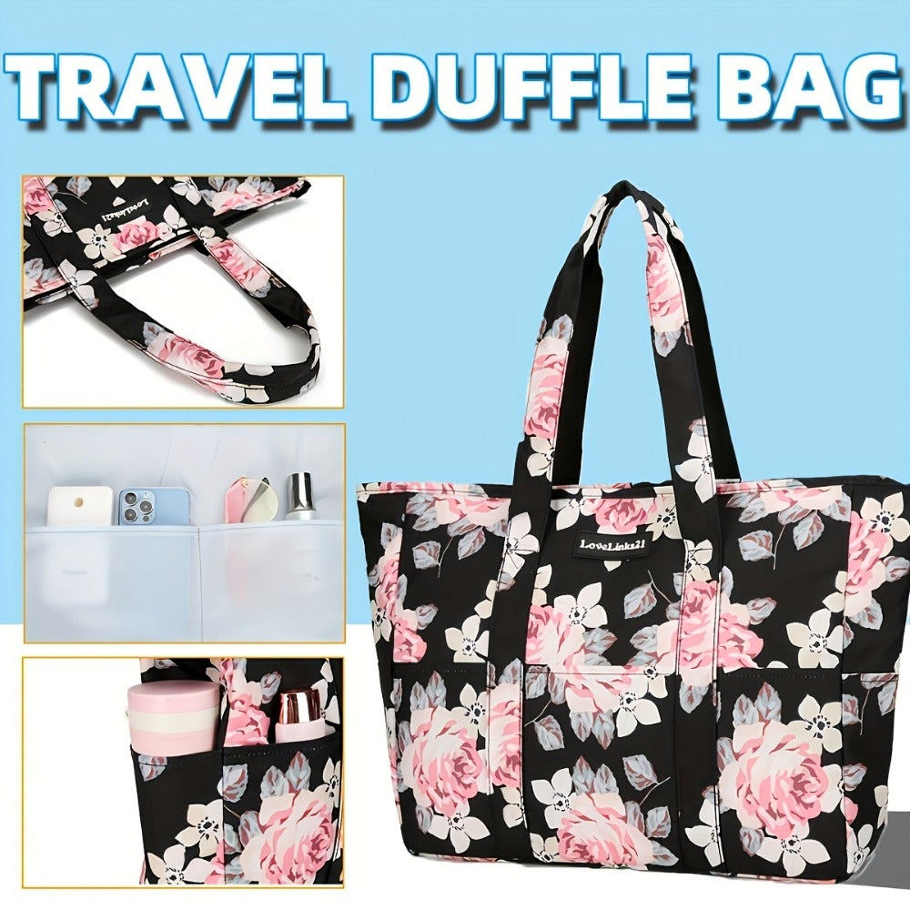 Gym Duffel Bag – for Travel, Sandproof Beach Large Zipper Pool – detail view 11