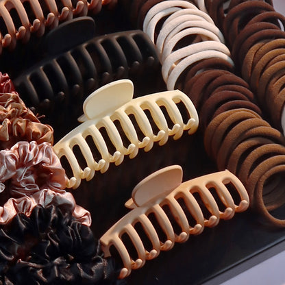 Hair Clips for Women - Accessories Set for 79PCS , Elastic Ties, Headbands & Ponytail Holders - product detail view 4
