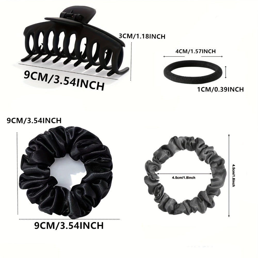 Hair Clips for Women - Accessories Set for 79PCS , Elastic Ties, Headbands & Ponytail Holders - product detail view 5