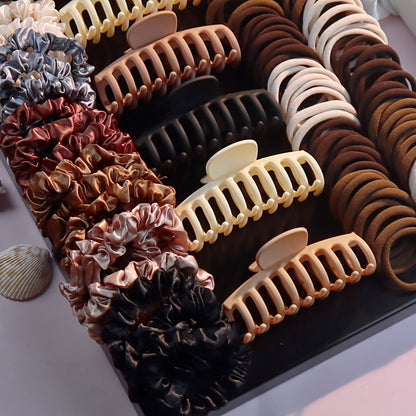 Hair Clips for Women - Accessories Set for 79PCS , Elastic Ties, Headbands & Ponytail Holders - product detail view 6