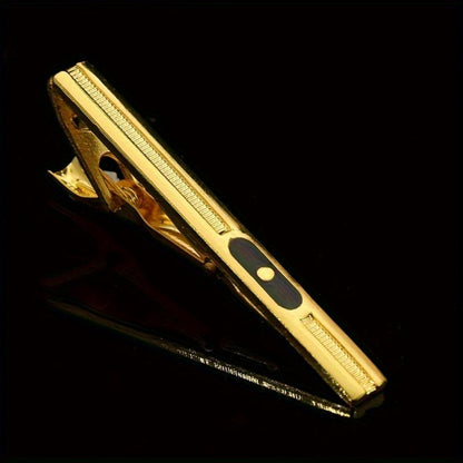 Hair Clips for Women - Tie Set 9pcs Men's Business Suit Accessories - Luxury Fashion Tie Bar Gift - product detail view 8