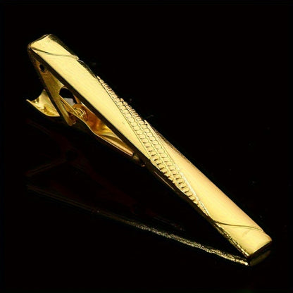 Hair Clips for Women - Tie Set 9pcs Men's Business Suit Accessories - Luxury Fashion Tie Bar Gift - product detail view 17