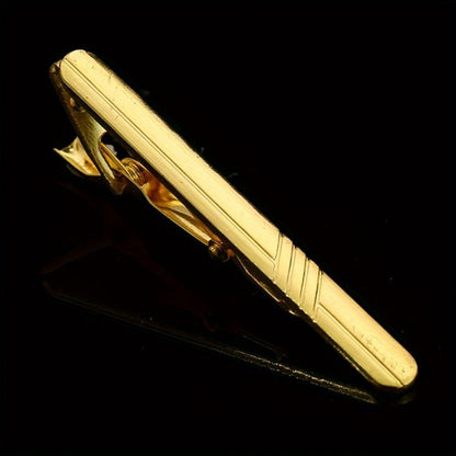 Hair Clips for Women - Tie Set 9pcs Men's Business Suit Accessories - Luxury Fashion Tie Bar Gift - product detail view 18